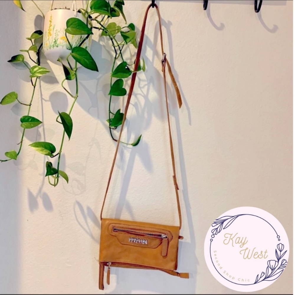 Kenneth Cole Reaction Crossbody Tan Bag